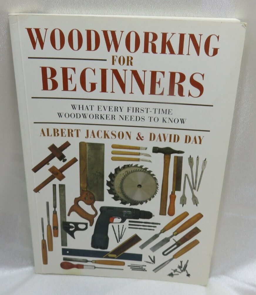 Vintage 2001 Woodworking for Beginners by Albert Jackson & David Day