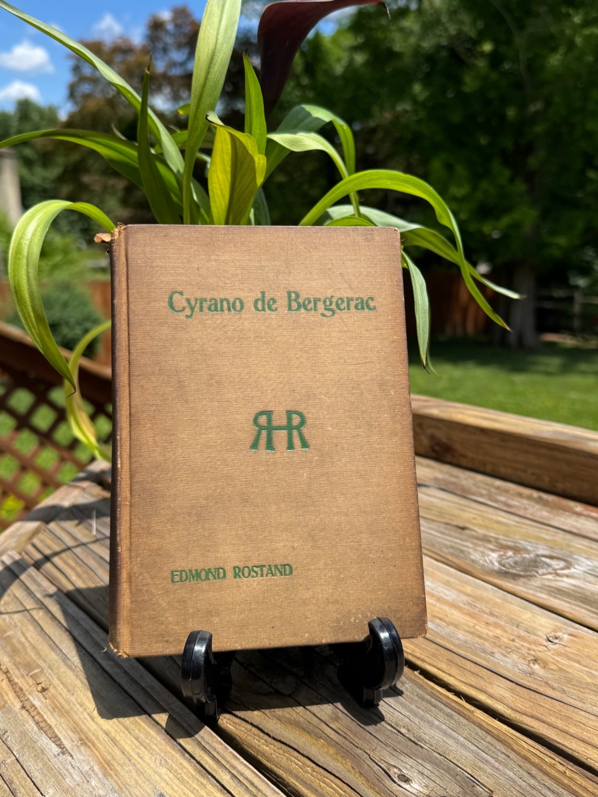 Cyrano de Bergerac Edmond Rostand HC 1899 A Play in Five Acts R.H. Russell NY