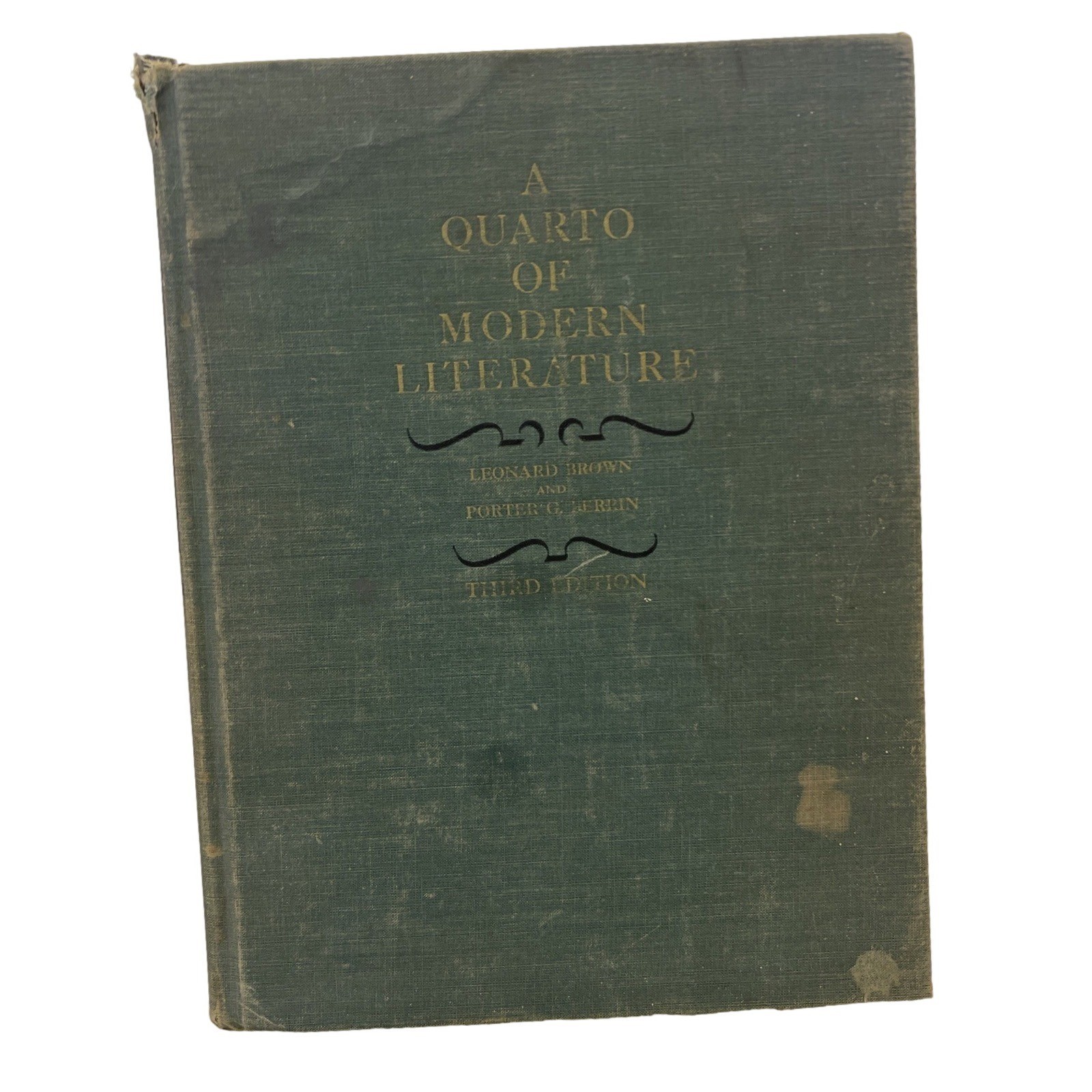 A Quarto of Modern Literature Brown & Perrin Scribners Vintage Book
