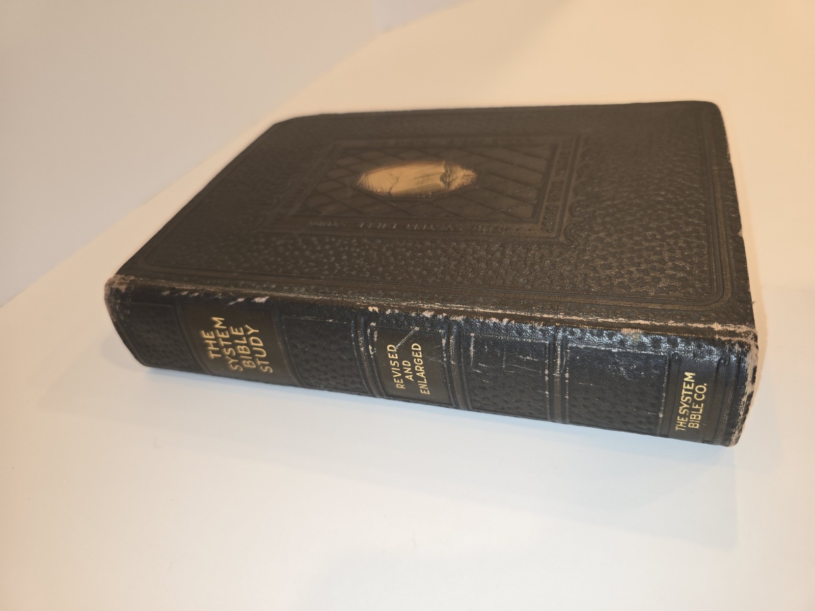 The System Bible Study Revised And Enlarged Leather Bound Study Bible 1938