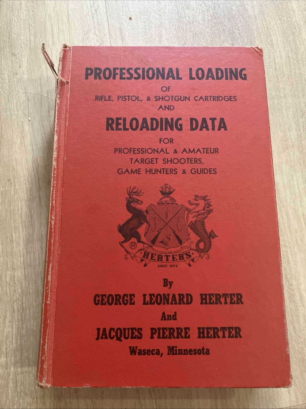 1963 Professional Loading & Reloading Data For Rifles Pistols Shotguns Book 1st