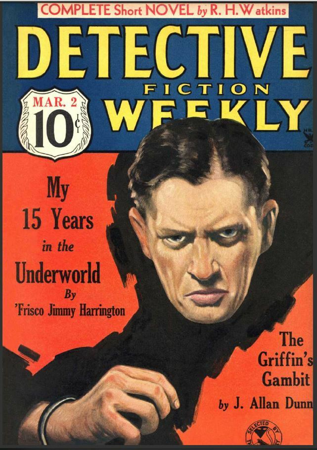 DETECTIVE FICTION WEEKLY 55 Select Issue Collection On USB Flash Drive