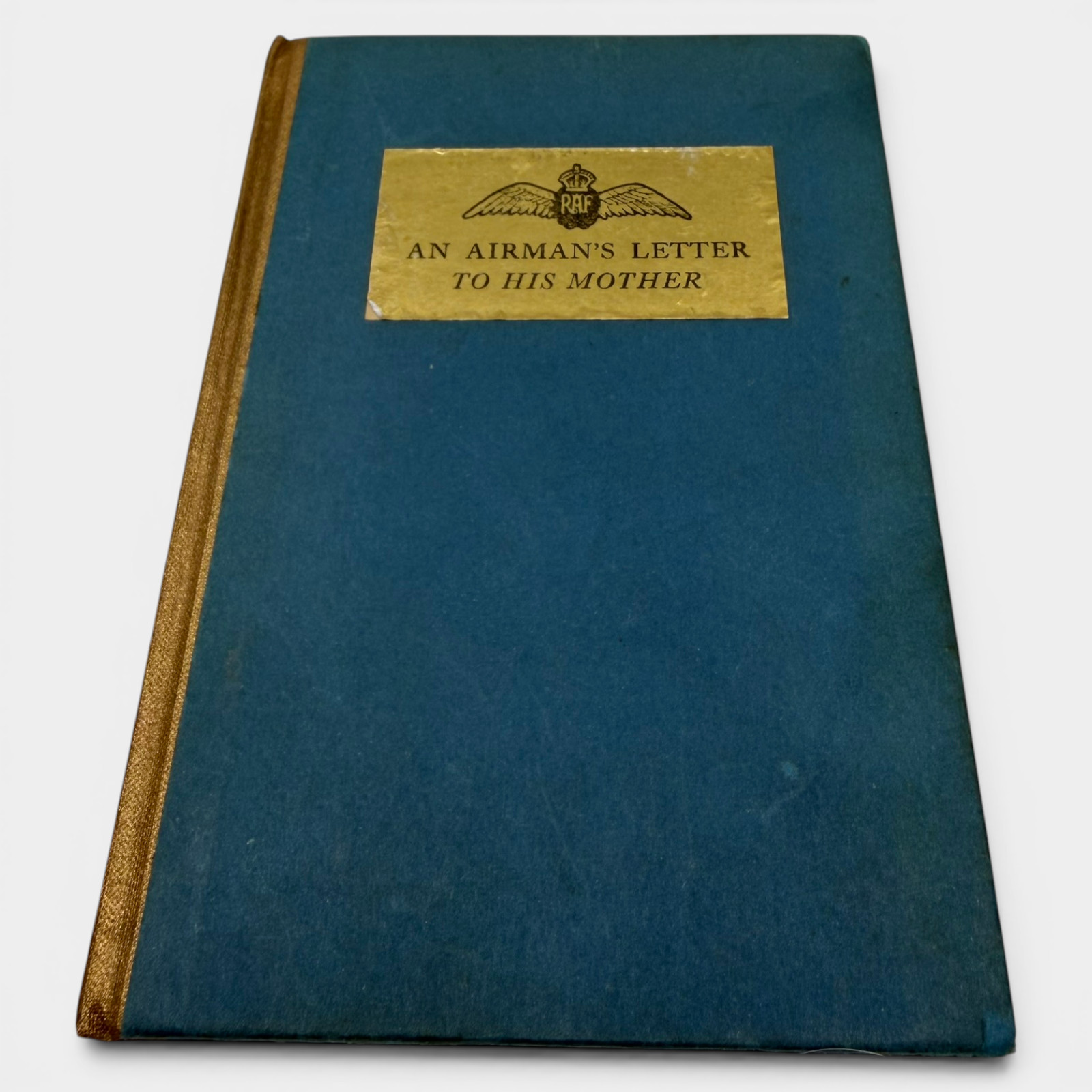 An Airman’s Letter to His Mother 1940 E.P. Dutton HC 12th Printing WWII RAF