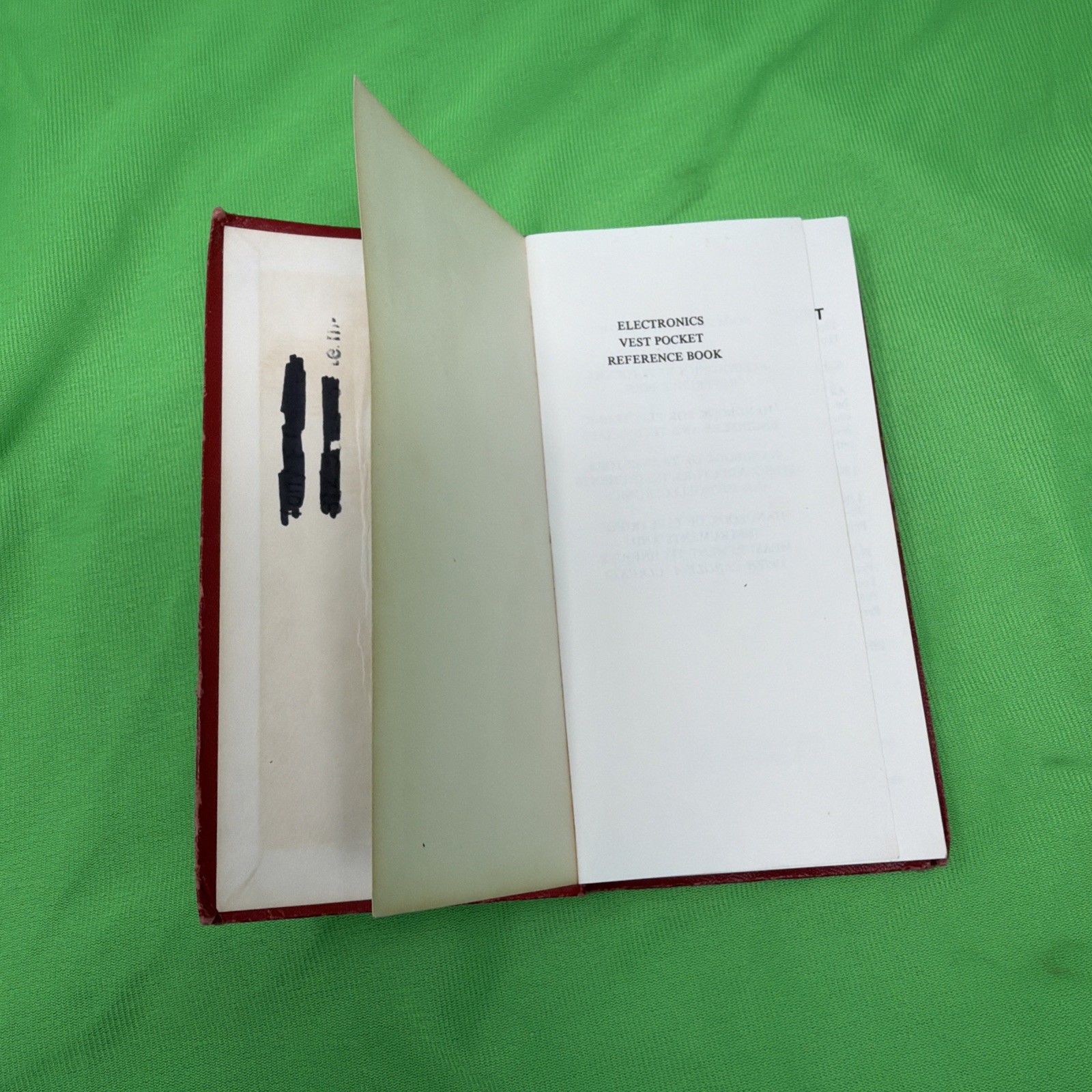 Vintage Electronics Vest Pocket Reference Book 1969 Harry Thomas Prentice Hall