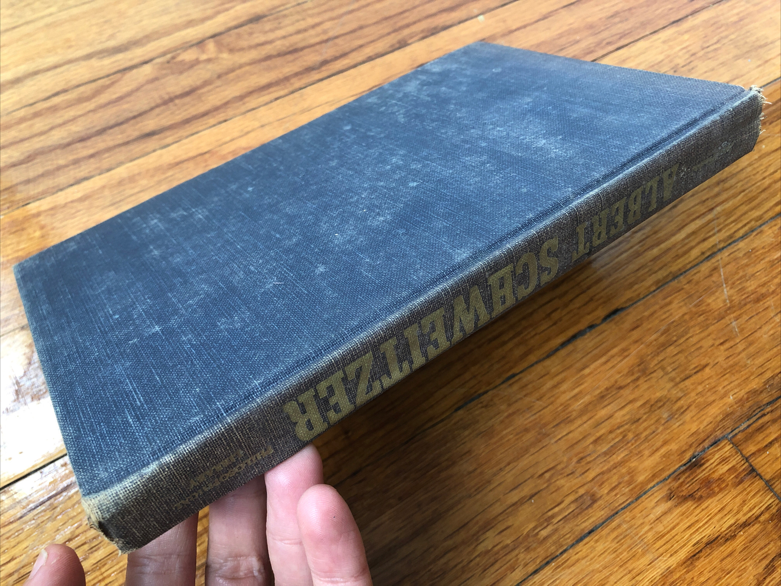 Vintage The story of his life Albert Schweitzer Philosophical library 1957 JEAN
