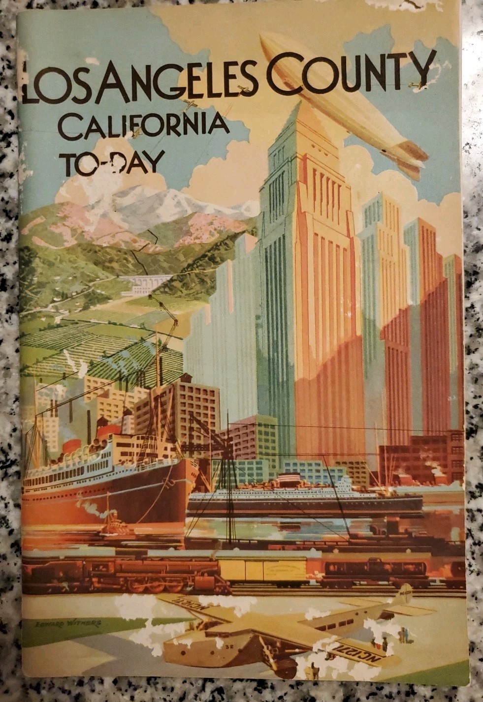 Los Angeles Chamber of Commerce / Los Angeles County California 1st Edition 1929