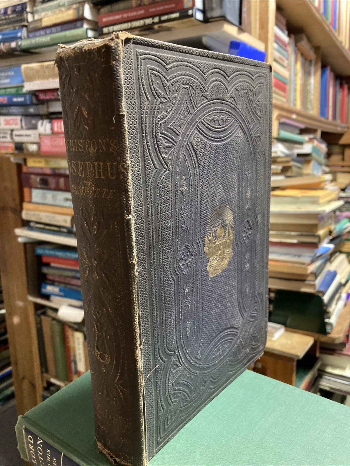 The Works Of Flavius Josephus In One Volume Transl William Whiston 1865 Good