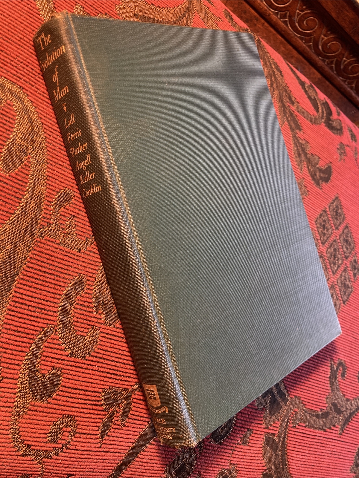 The Evolution Of Man, Yale University Press 1922 HC