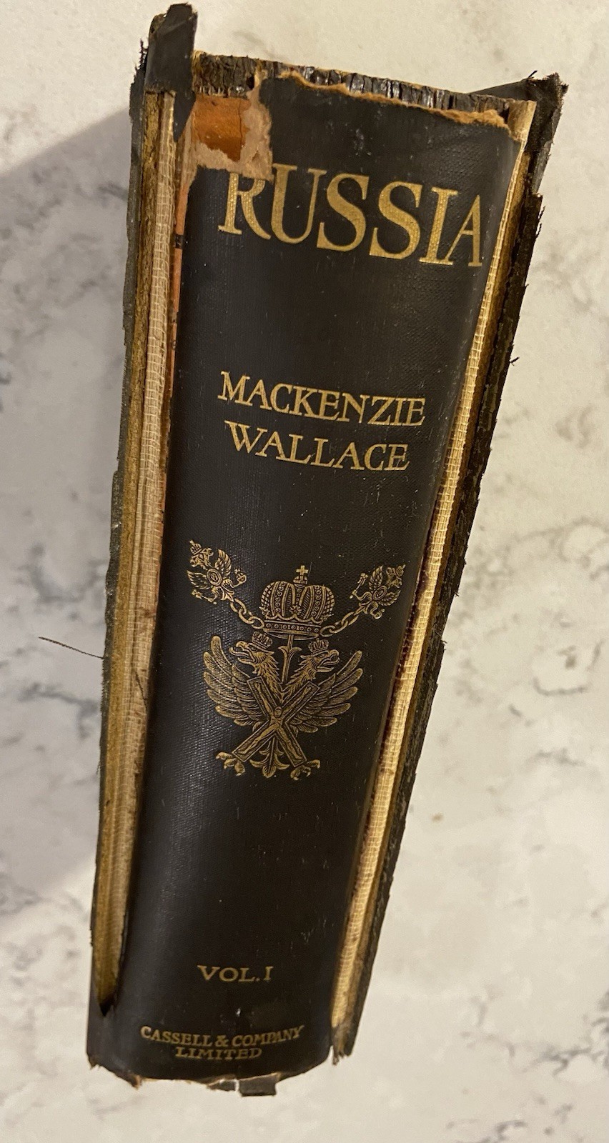 1905 SIR DONALD MACKENZIE WALLACE ~ RUSSIA ~ VOLUMES I & II ~ NEW & ENLARGED ED.