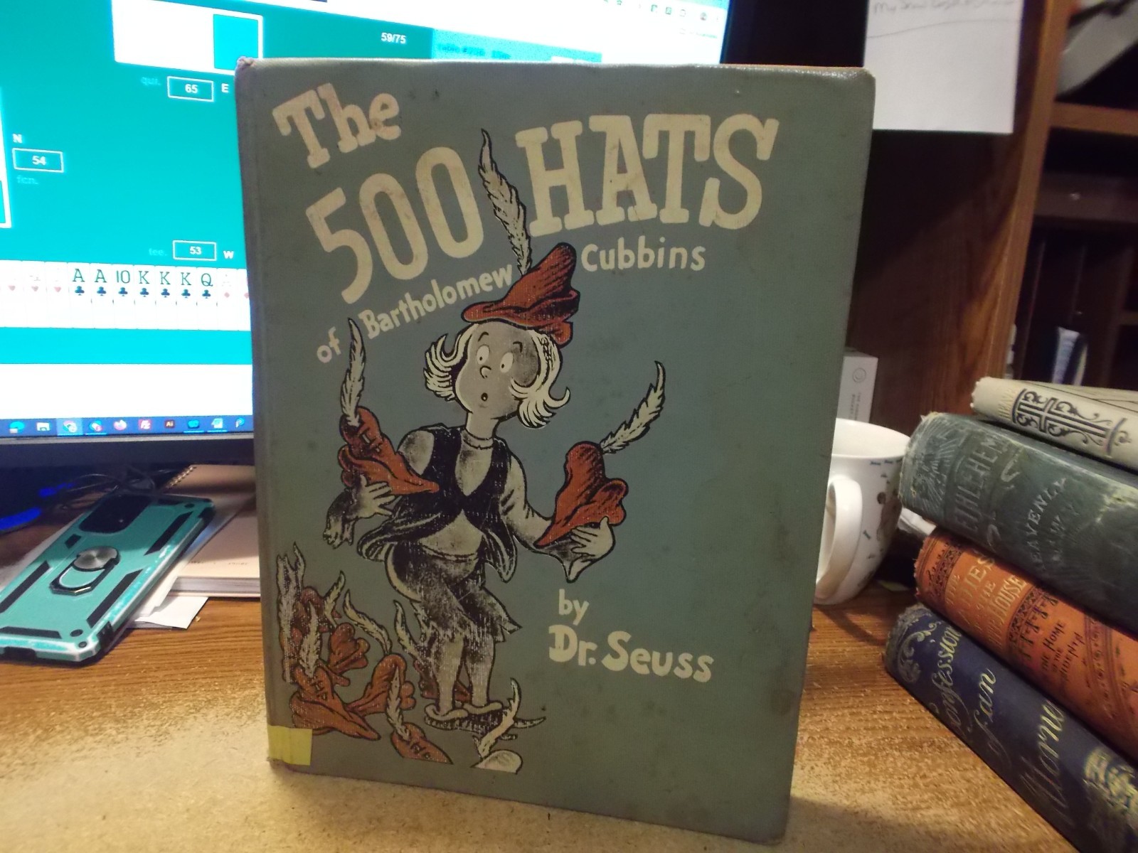 The 500 Hats of Bartholomew Cubbins – Dr. Seuss – Hardcover 1938