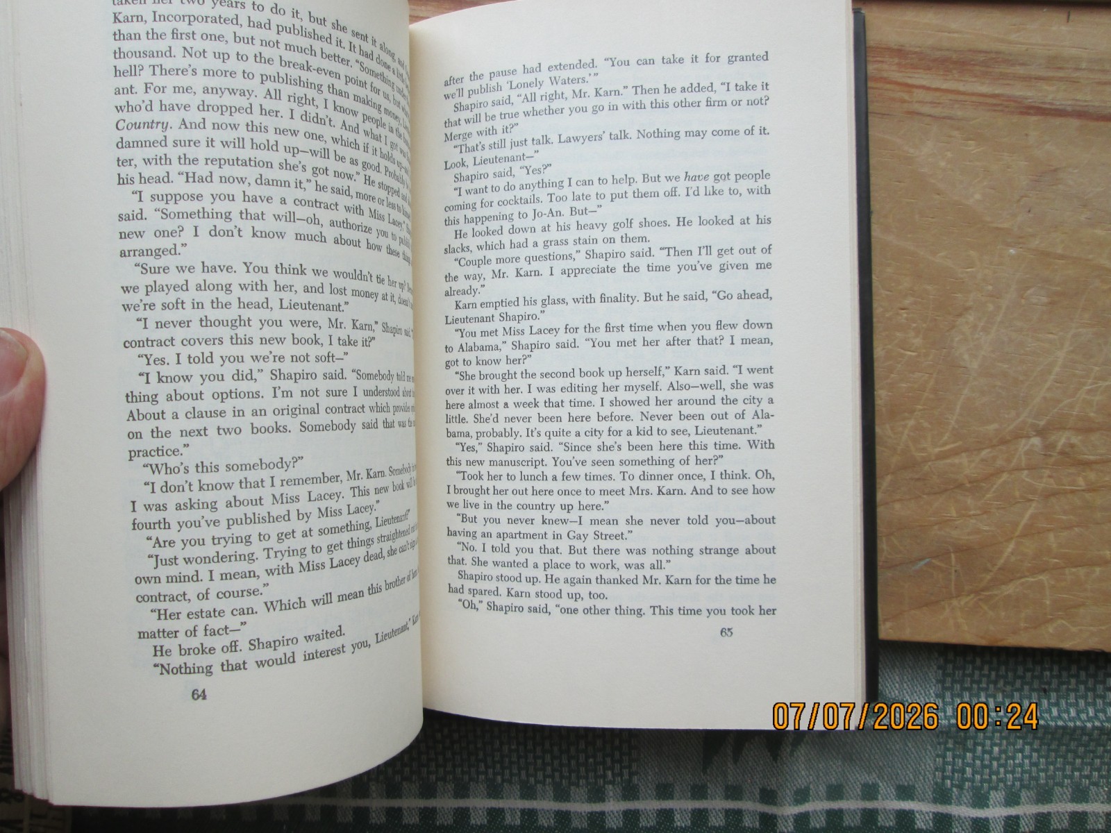 write Murder Down – Richard Lockridge 1972