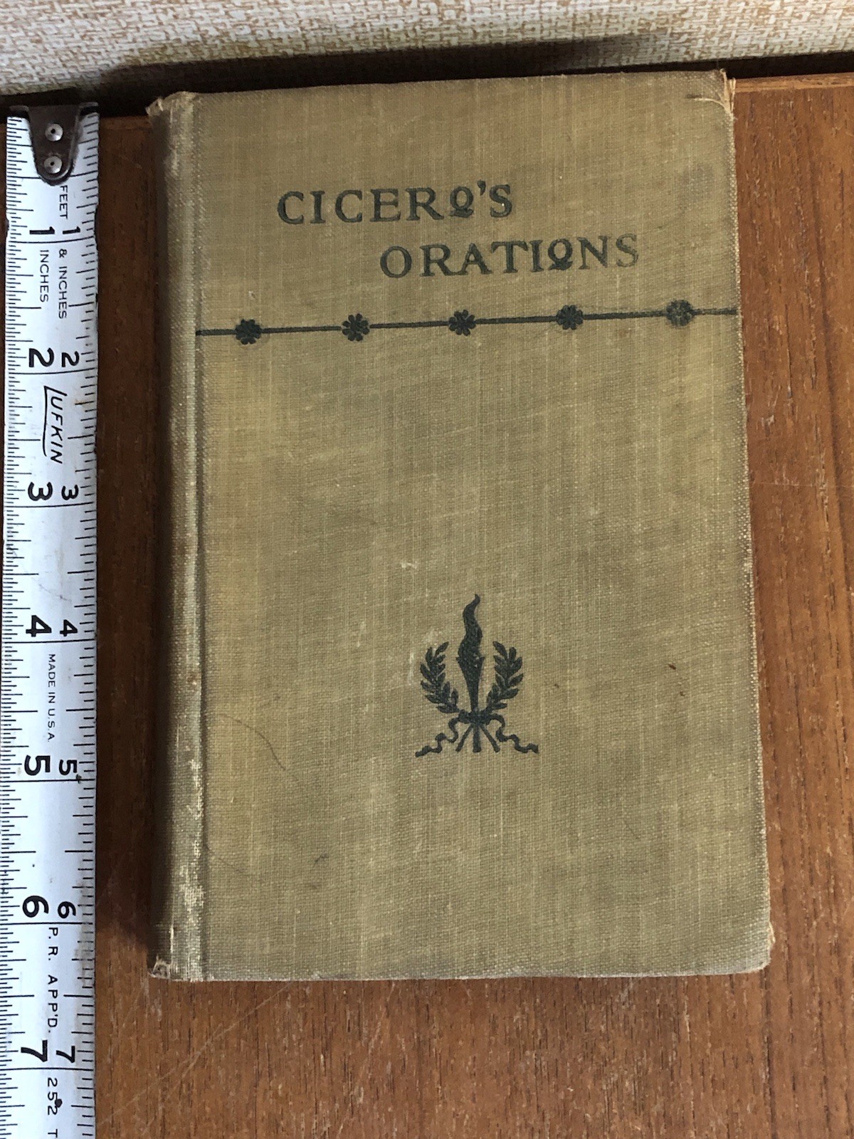 CICERO’S ORATIONS translated by C D Yonge 1896 David McKay Vintage Hardcover