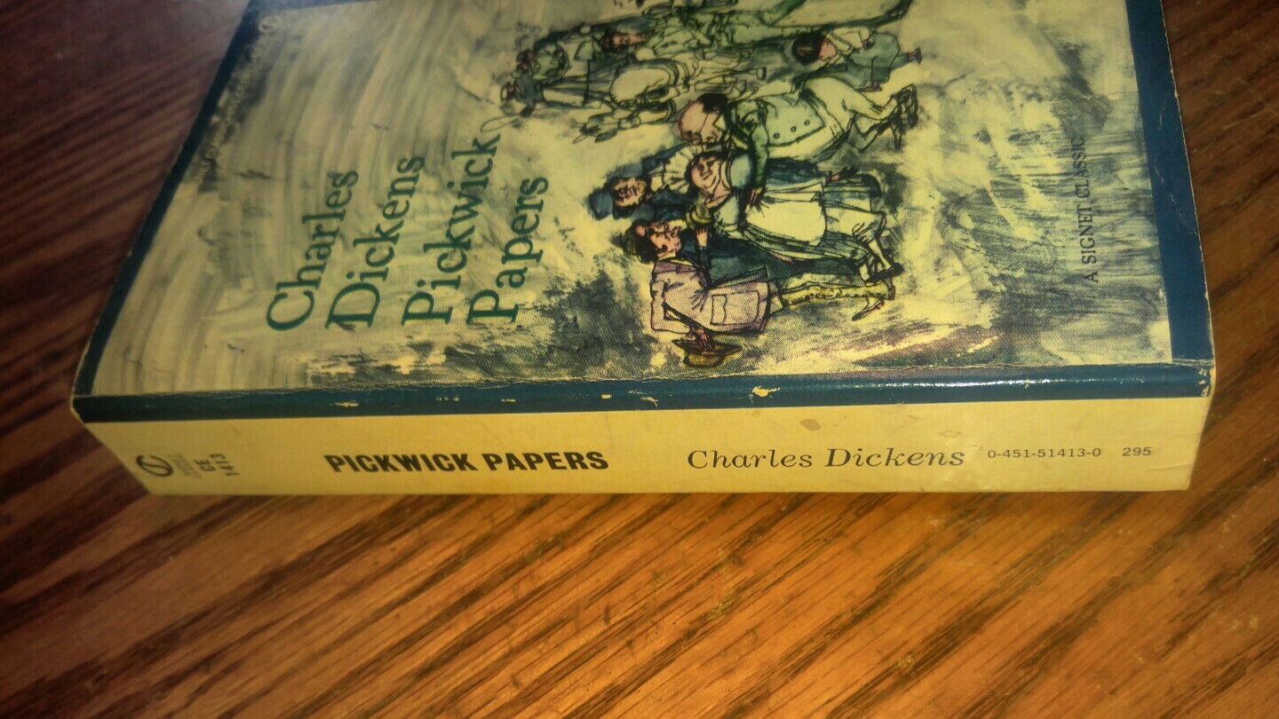 Charles Dickens Pickwick Papers Paperback Book Signet Classic