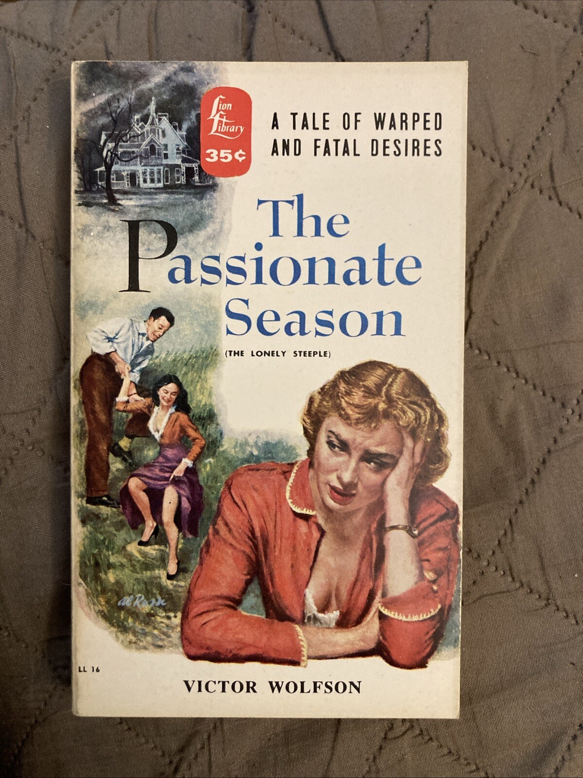 Crime gga Vintage Pb, The Passionate Season, Wolfson, Lion Lib LL16, 1955, VG+