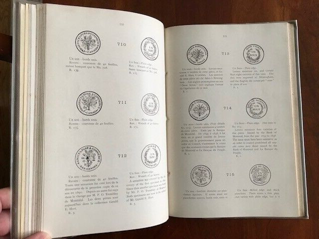RARE 1894 Illustrated History of Coins & Tokens Relating to Canada by PN Breton