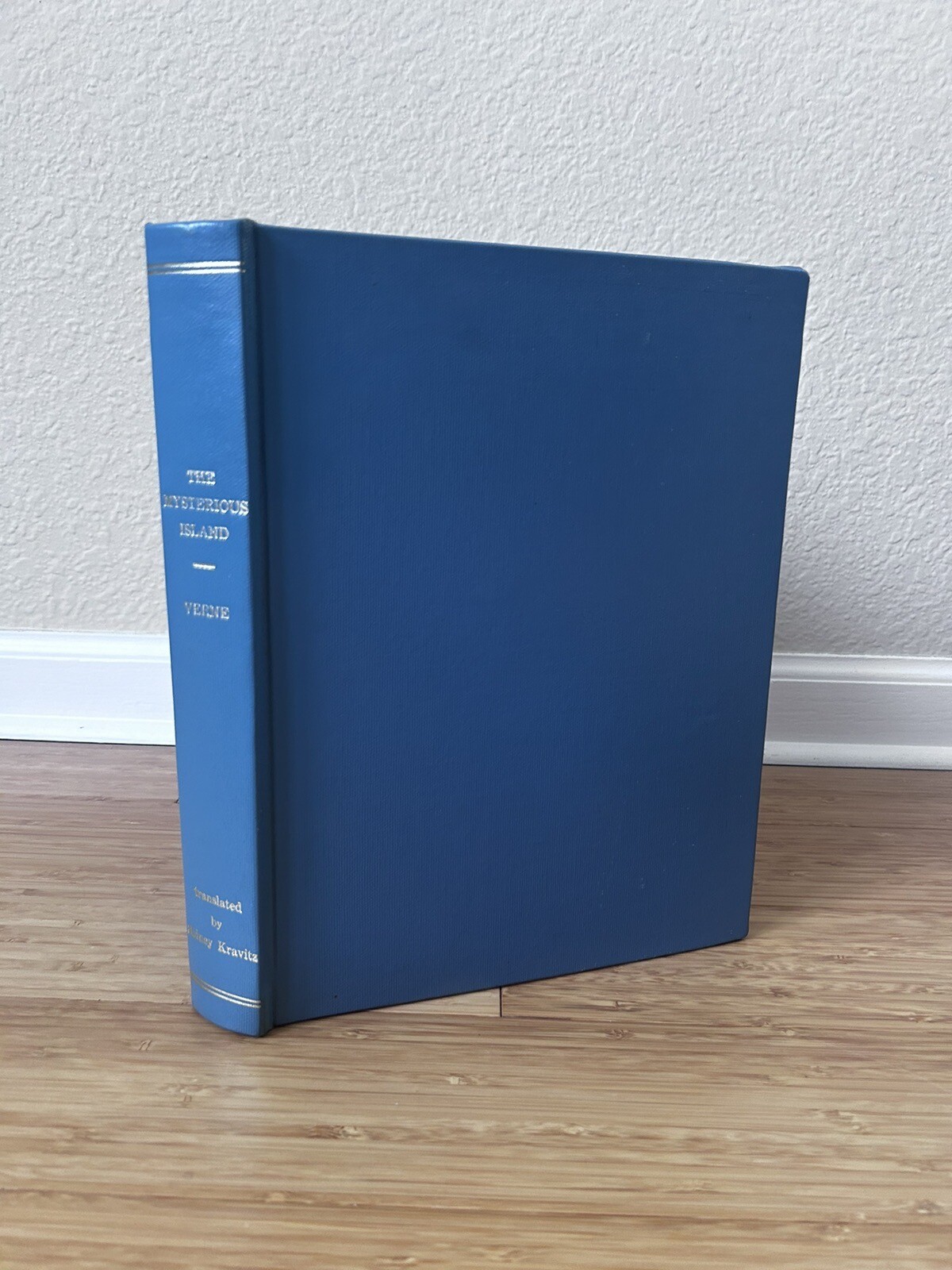Jules Verne Mysterious Island Privately Published Sidney Kravitz Fine Binding