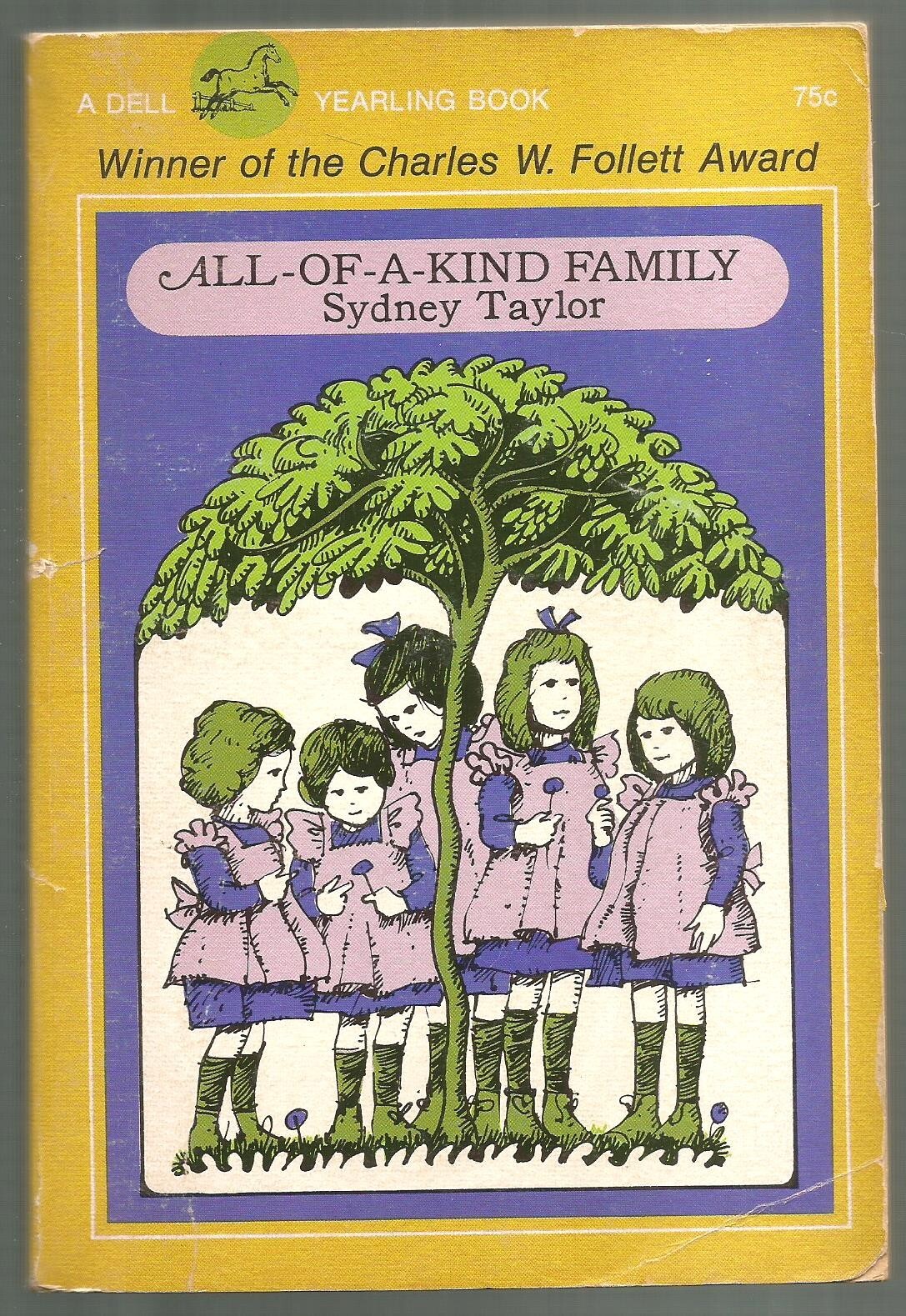 Vintage Children’s Dell Yearling Book ~ ALL-OF-A-KIND FAMILY ~ Sydney Taylor