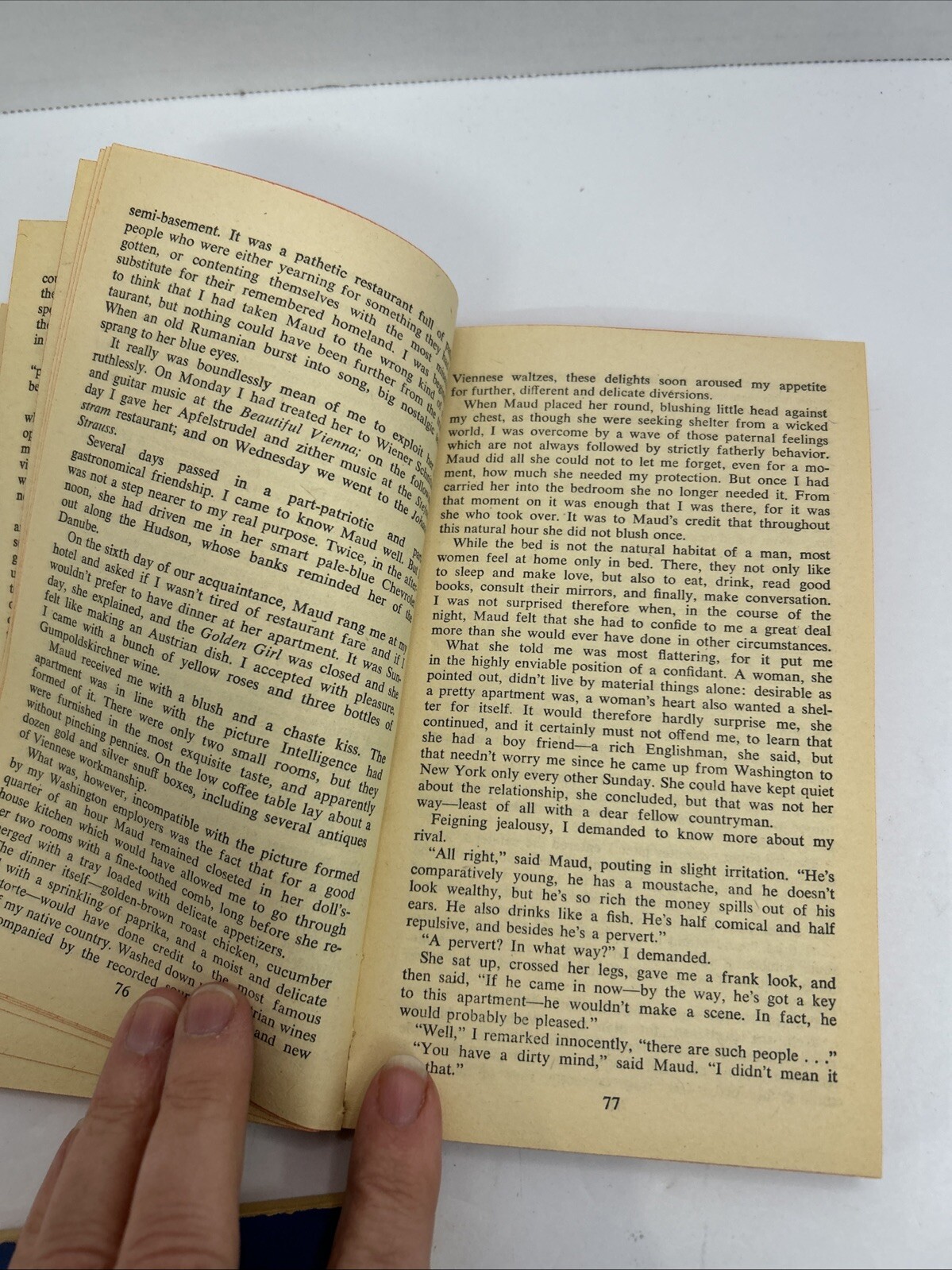 Vtg 1959 THE DEVIL’S AGENT by Hans Habe 1st Crest Book Print Paperback