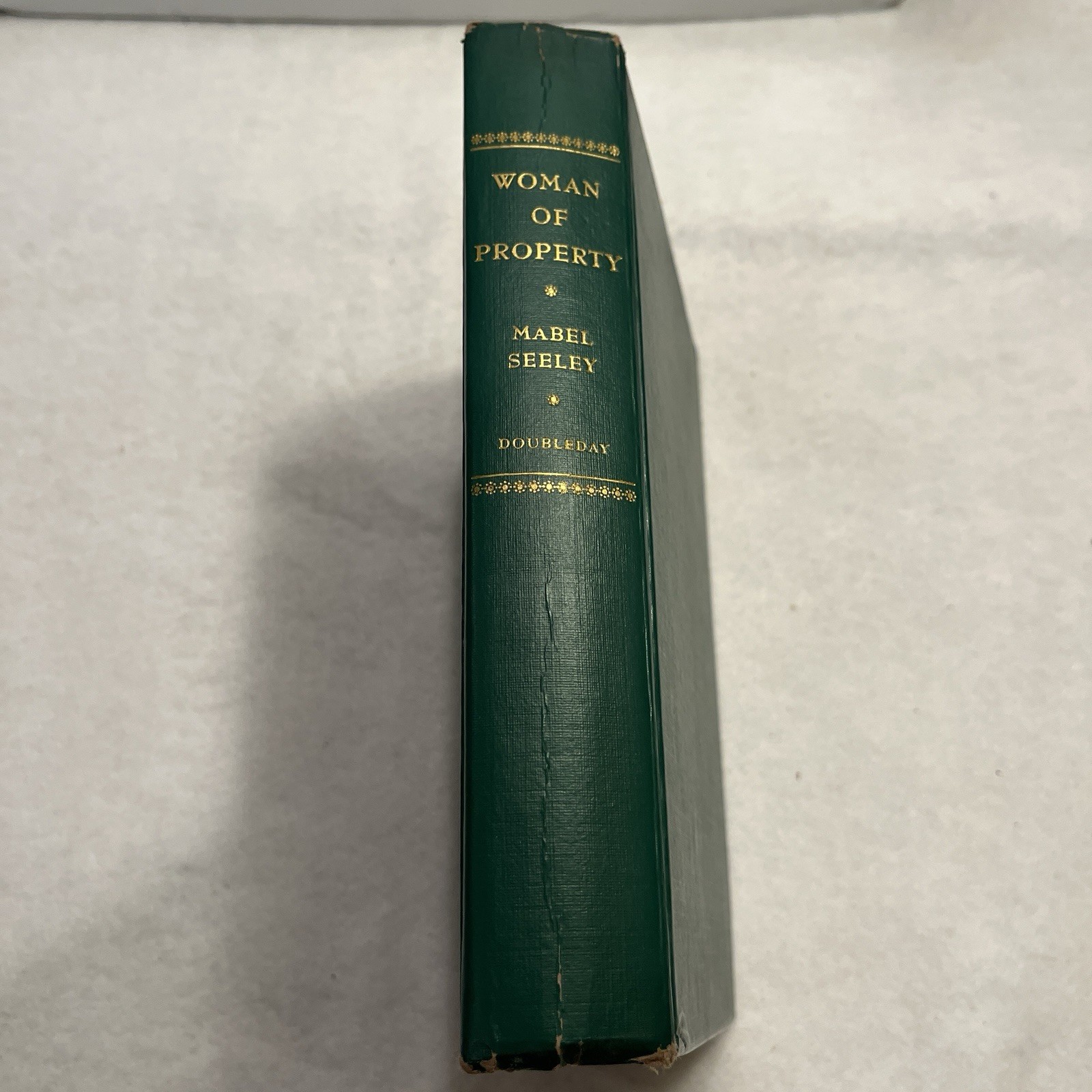 Woman Of Property Mabel Seeley Doubleday & Company 1947 Garden City New York