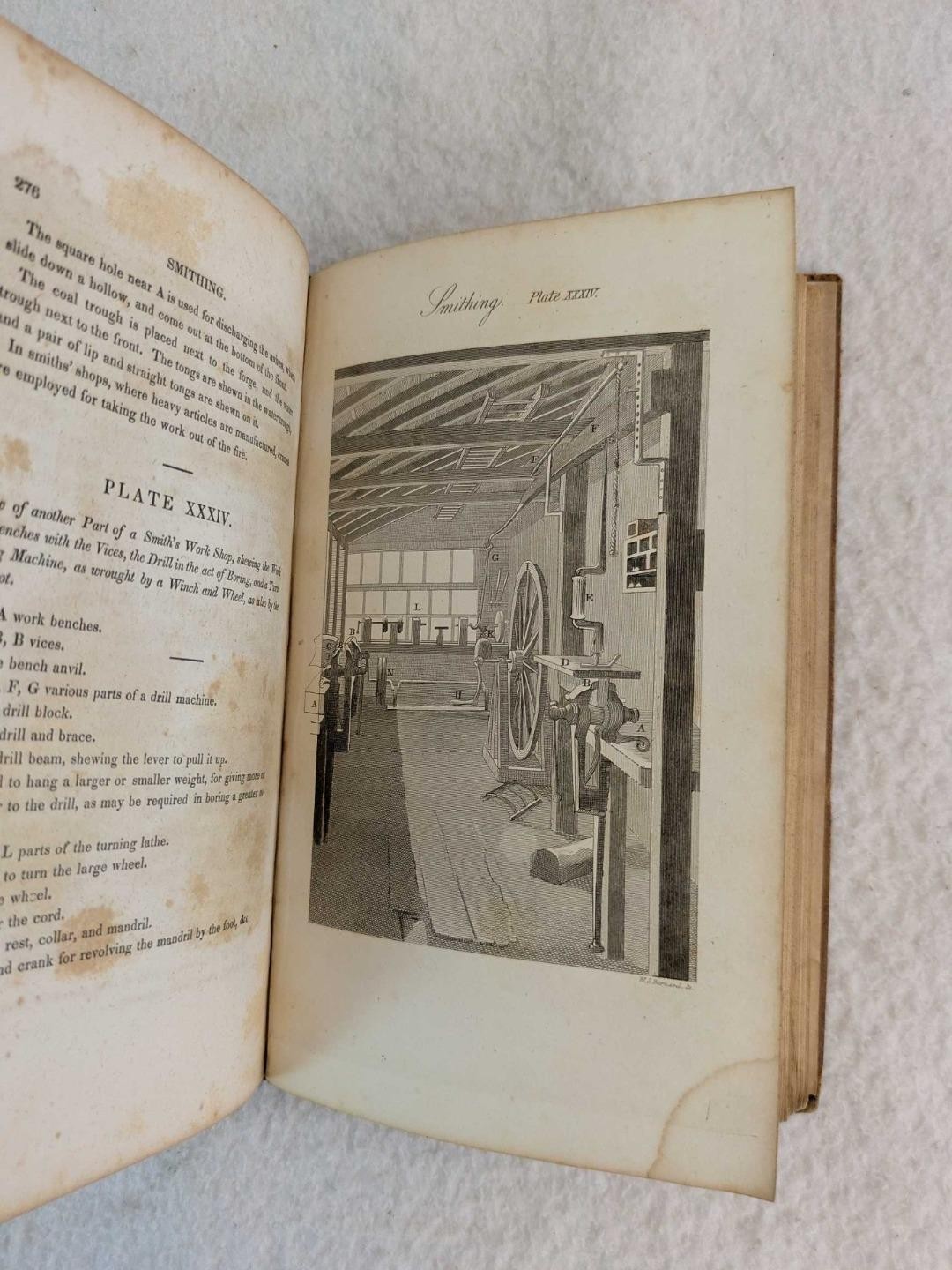 Peter Nicholson THE MECHANIC’S COMPANION 1845 John Locken, PA Copperplates