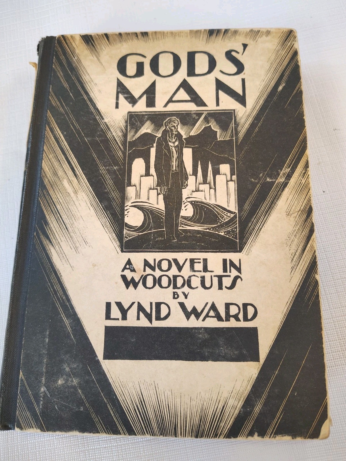 God’s Man A Novel in Woodcuts by Lynd Ward 1st Edition 3rd Print 1930 HC