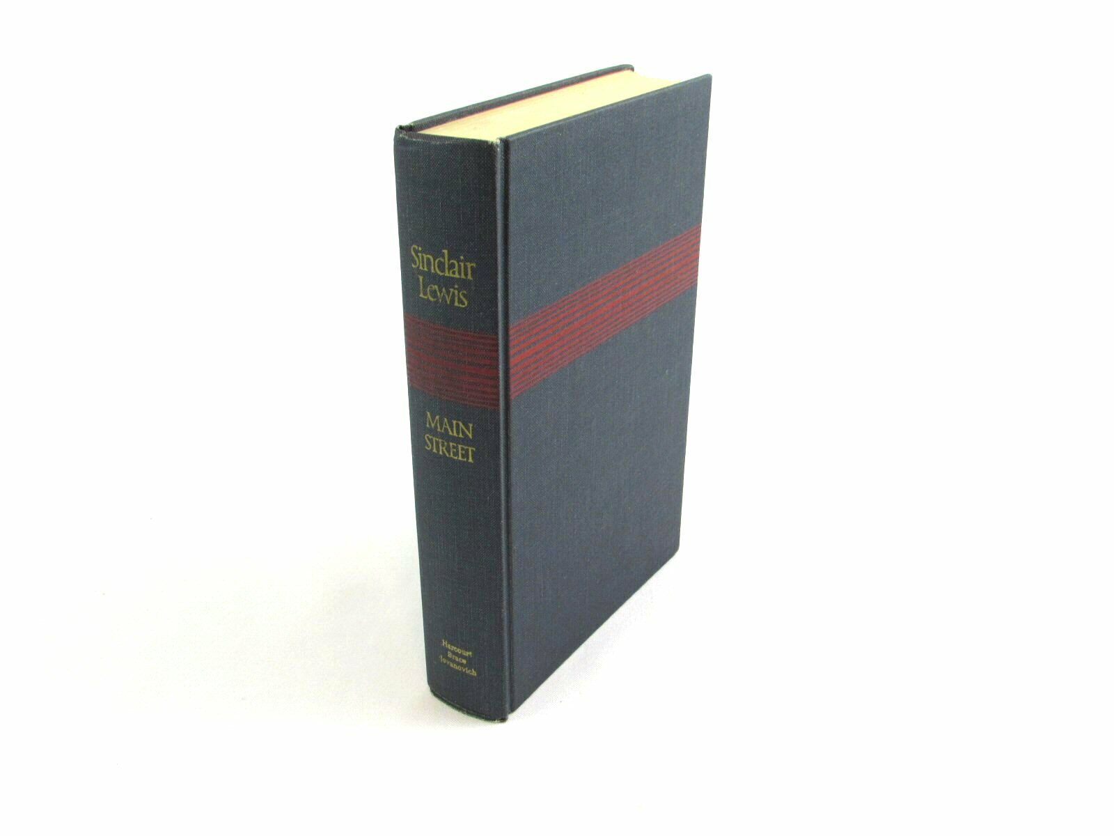 Main Street Sinclair Lewis 1948/c1960 Harcourt HBJ Hardcover