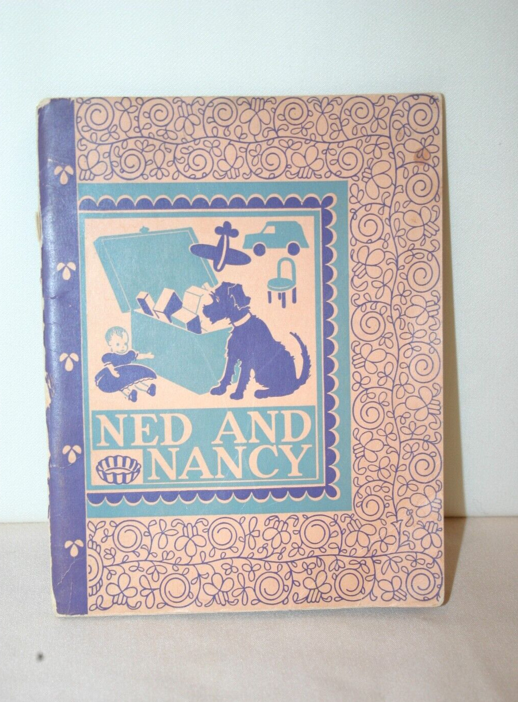 Antique 1946 Ned and Nancy DC Heather & CO Children’s Reader Book R-991