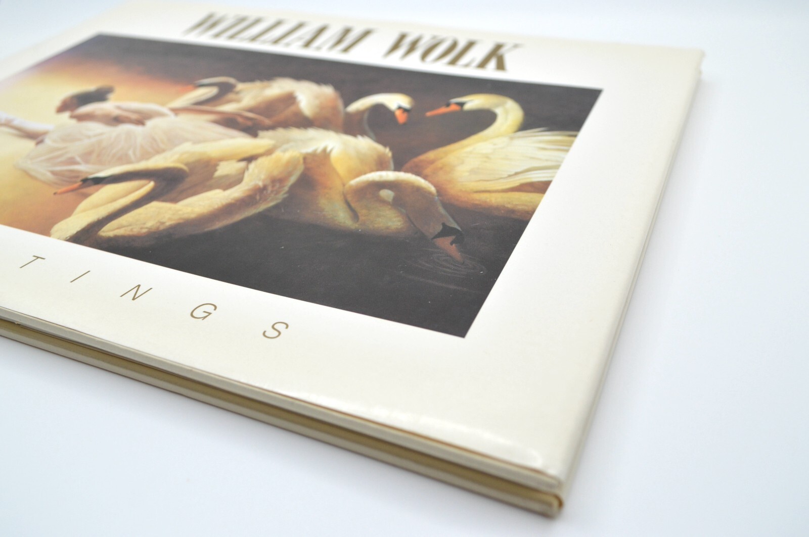 William Wolk, Paintings, HC/DJ, SIGNED, 1994, Jalmar Press, Monograph VG+