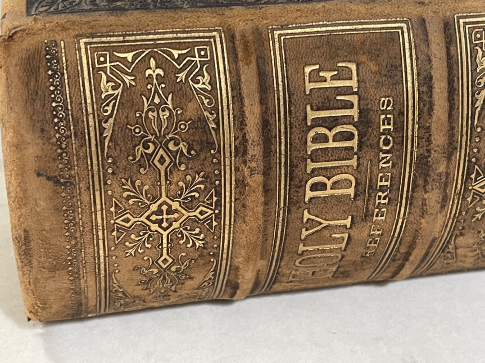 HOLY BIBLE CONTAINING THE OLD AND NEW TESTAMENTS 1880 A. J. Holman & Co.