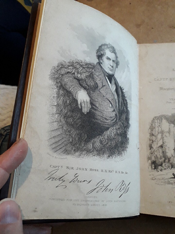 The Last Voyage of Capt. Sir John Ross HUISH 1835 1st Edition Northwest Passage