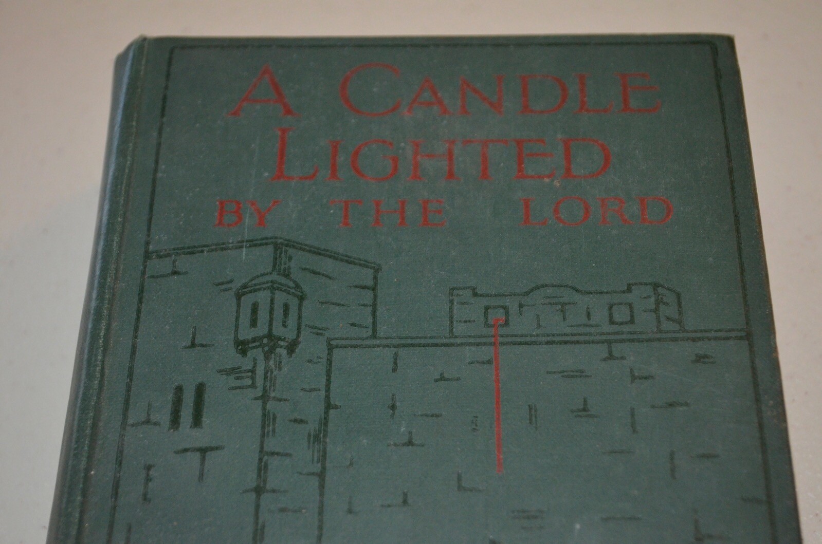 Candle Lighted By Lord Mrs Ross Christian Religious Fiction Novel 1932 VTG 30s