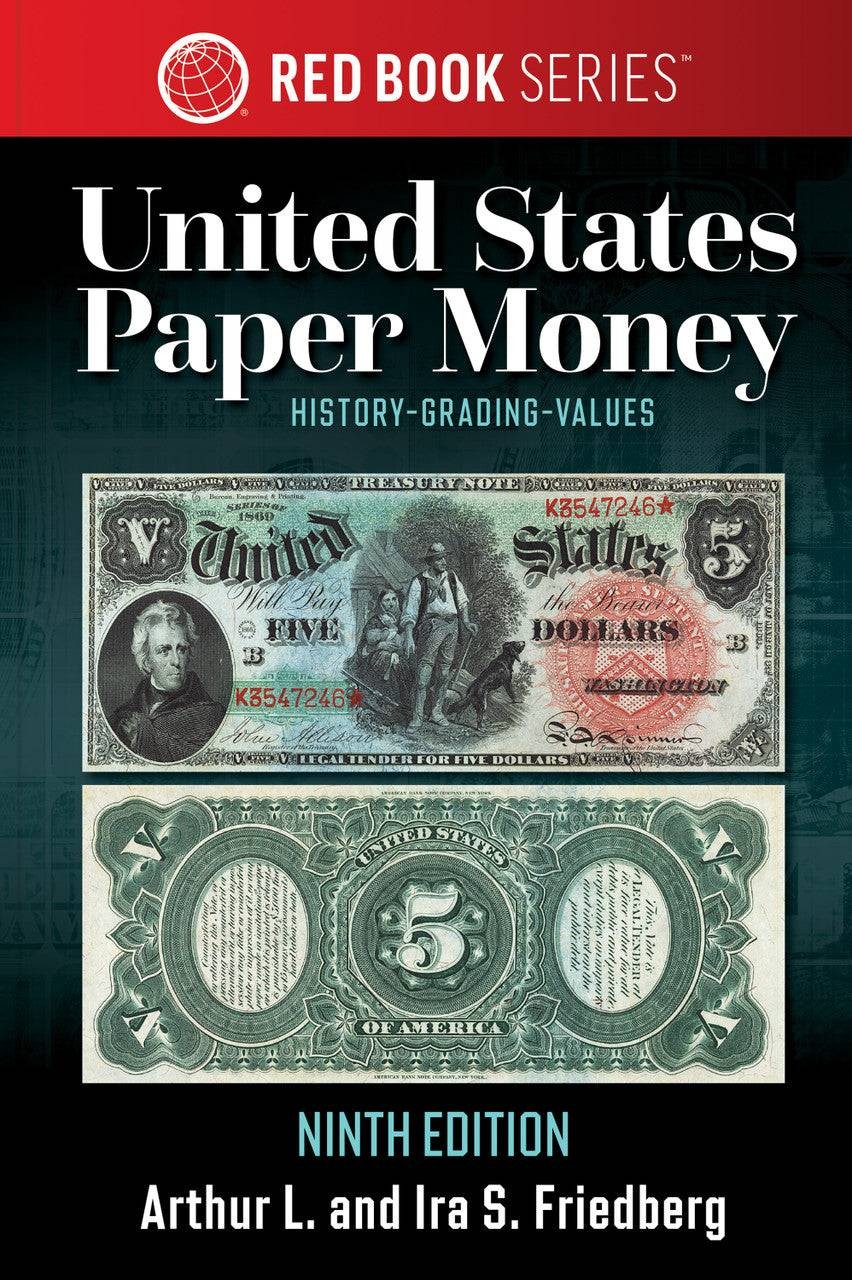 2025 Whitman US Paper Money Price Guide 9th Federal Note Fractional Currency Etc