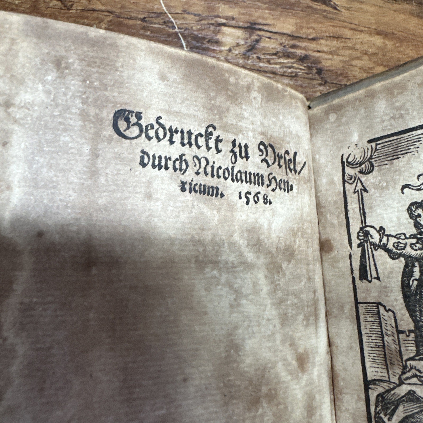 1568 Spangenberg Catechismus – Early Lutheran Theology Biel Vellum Antique Book