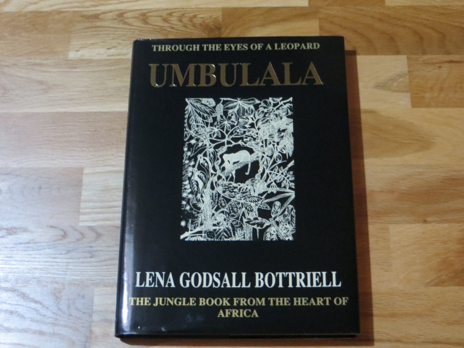 Signed UMBULALA Africa THROUGH THE EYES OF A LEOPARD Big Cats Predator Wildlife