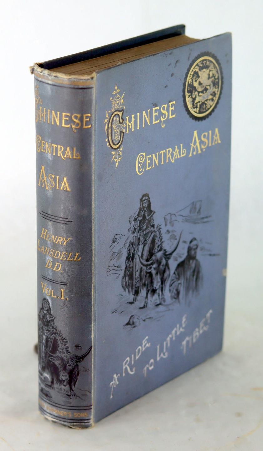 Henry Lansdell 1st Ed 1894 Chinese Central Asia A Ride to Little Tibet Hardcover