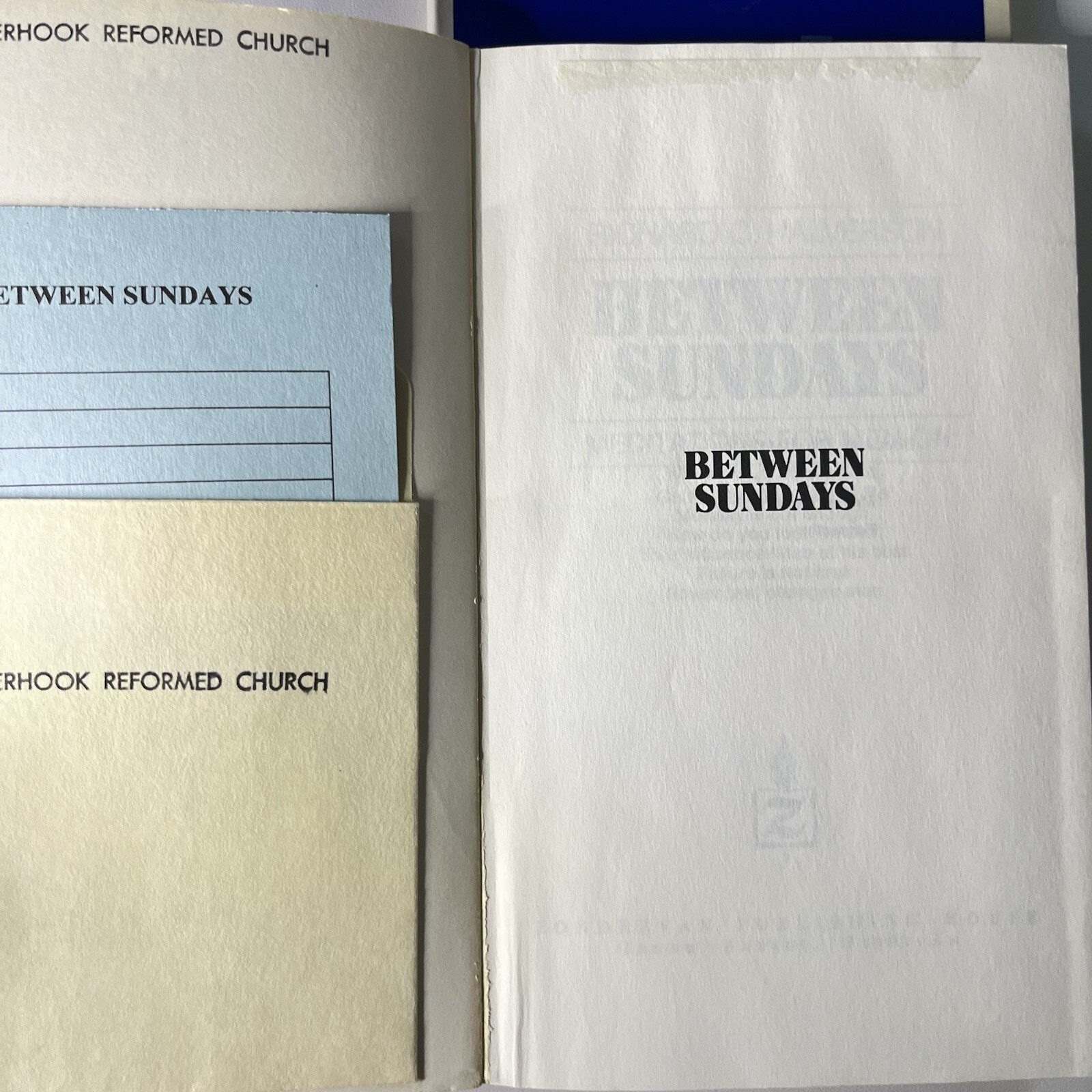 Richard C. Halverson Lot 4 Man To Man Between Sundays Relevance Christian Faith