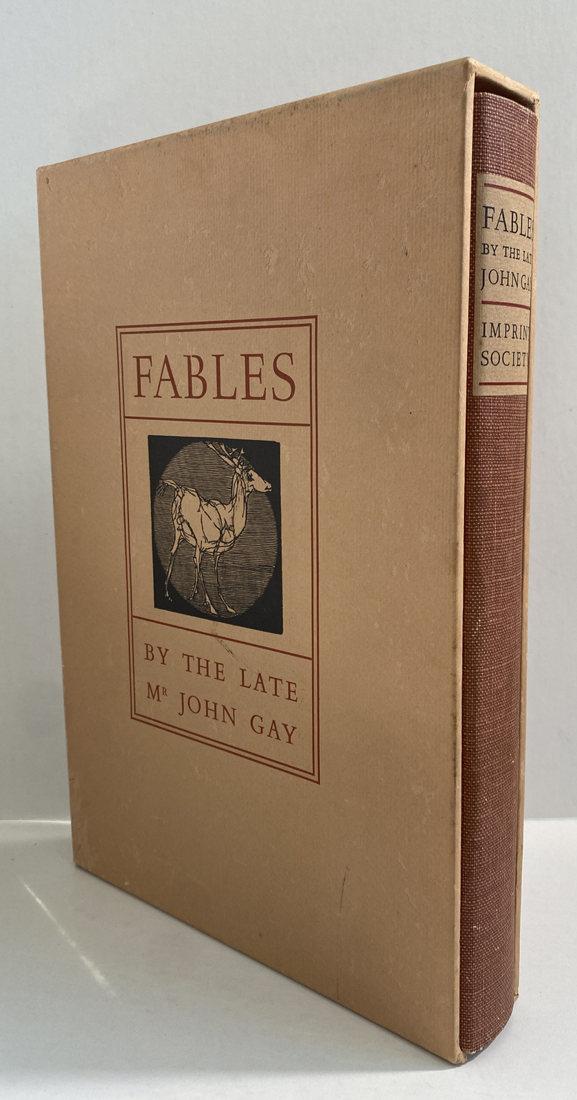 Fables by John Gay – Gillian Lewis Tyler Signed Limited Edition 1970