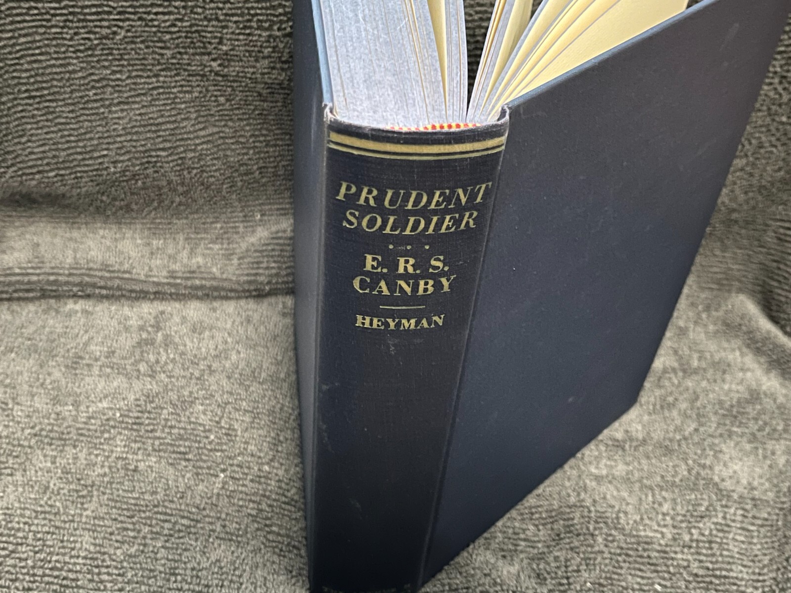 PRUDENT SOLDIER Biography of Maj-Gen. E. R. S. Canby 1959 1st ed.