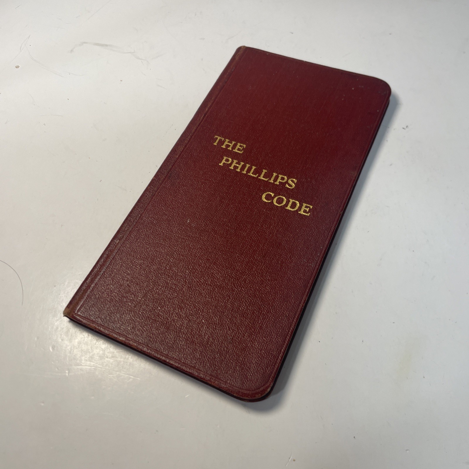 Vintage The Phillips Code Hardcover 1914 American, Foreign Alphabet Morse Code