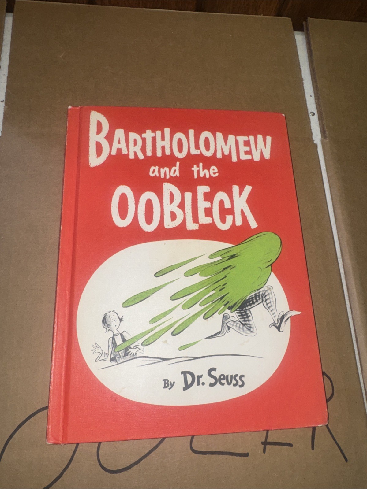 Bartholomew and the Oobleck by Dr Seuss 1977 Random House 1st Edition Book Club