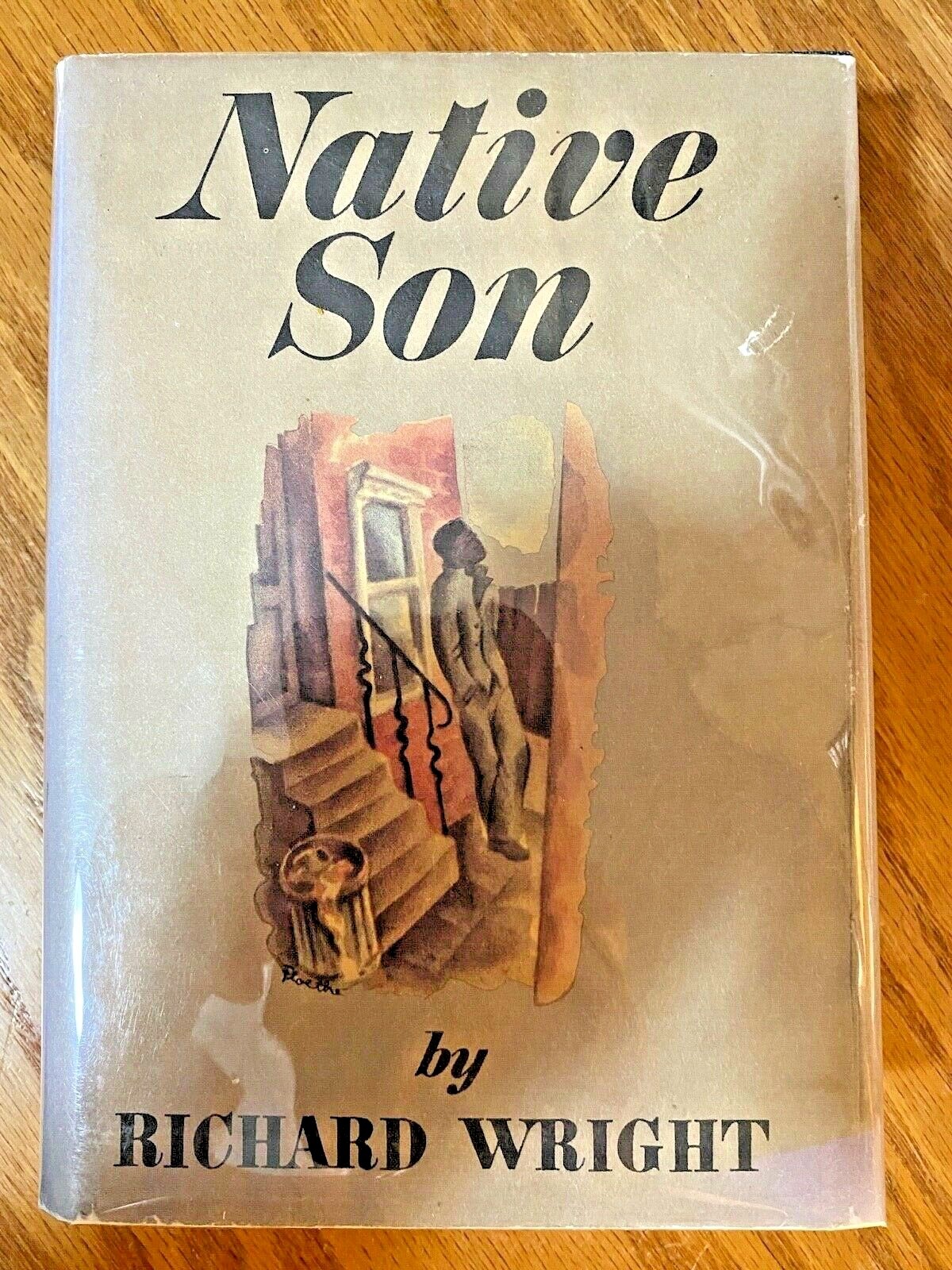Richard Wright Native Son Harpers Book Club Edition HC 1940 NICE Collectable.