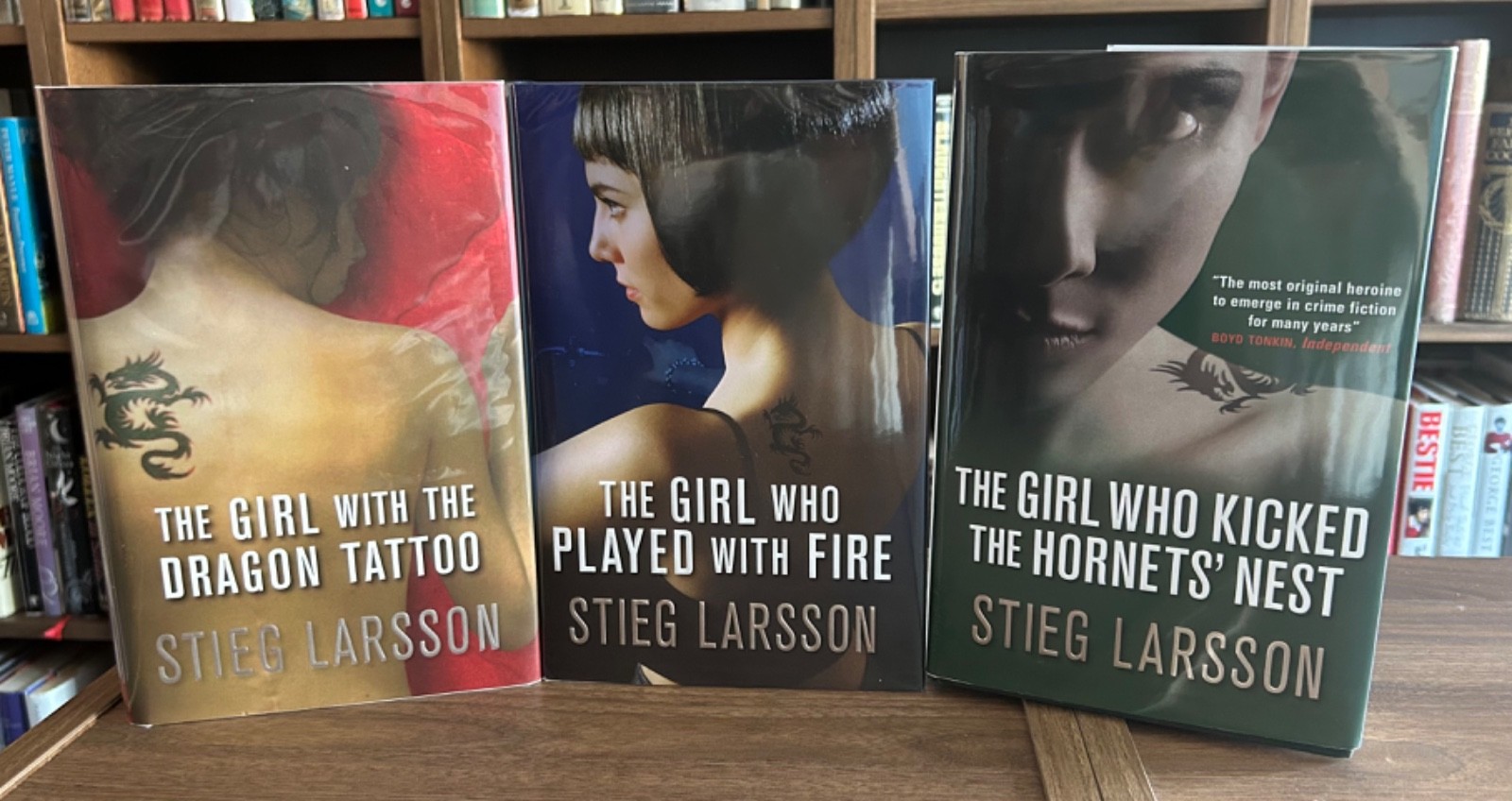The Millenium Trilogy (3 Books) , Stieg Larsson, Maclehose Press, First Editions