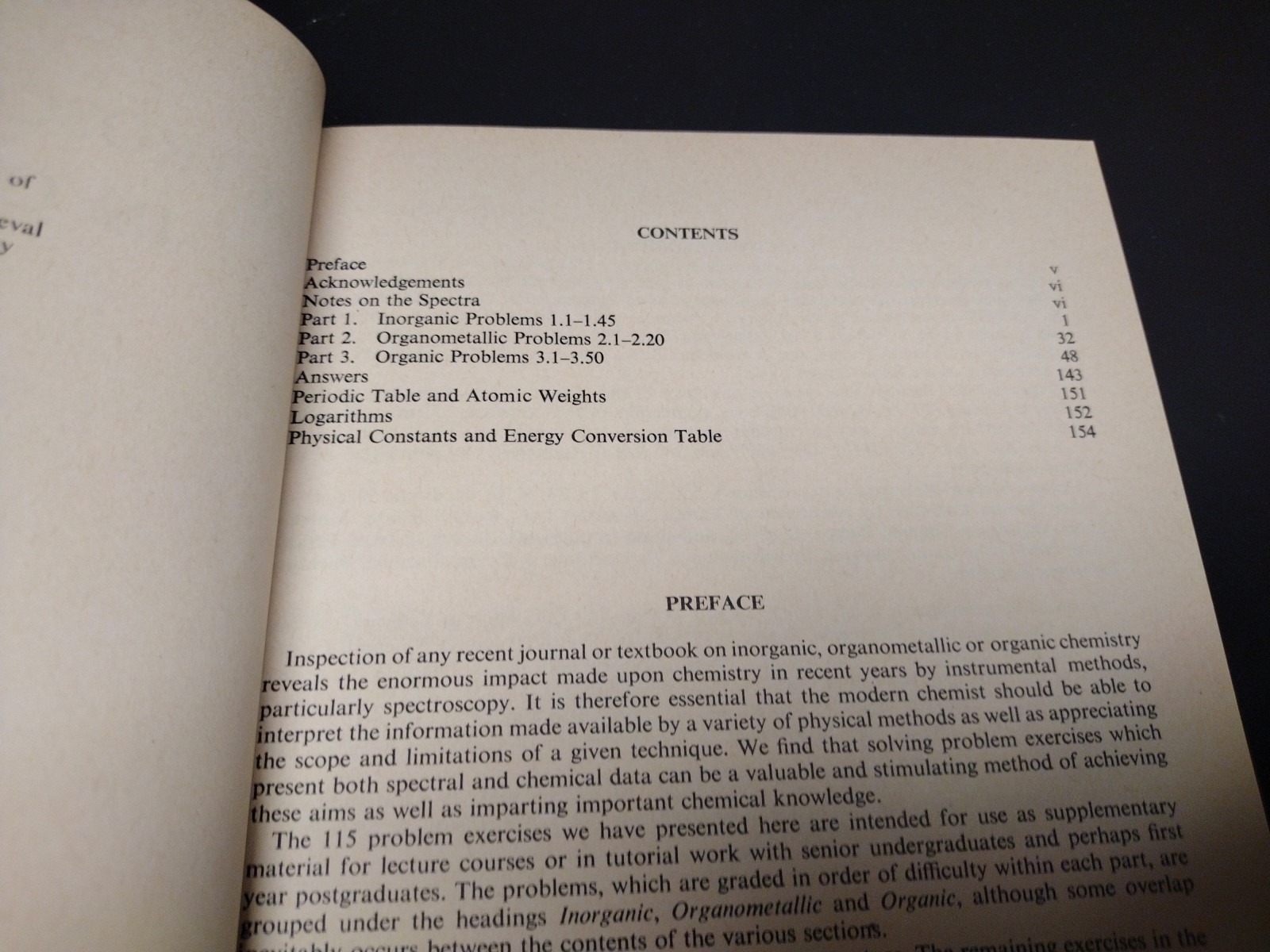 Spectroscopic Problems in Chemistry B.J. Brisdon D.W. Brown 1973 Van Nostrand