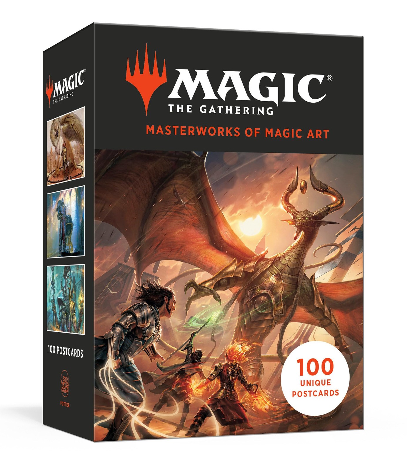 Magic: The Gathering Postcard Set: Masterworks of Magic Art: Multicolor
