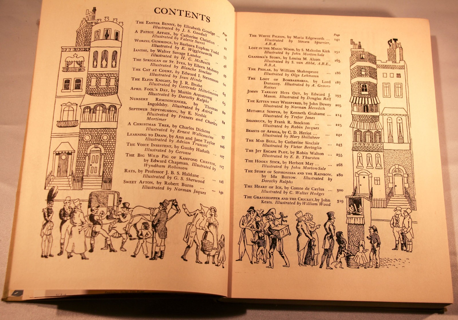 1948 Modern Gift Book for Children story anthology Odhams Press LTD hardcover