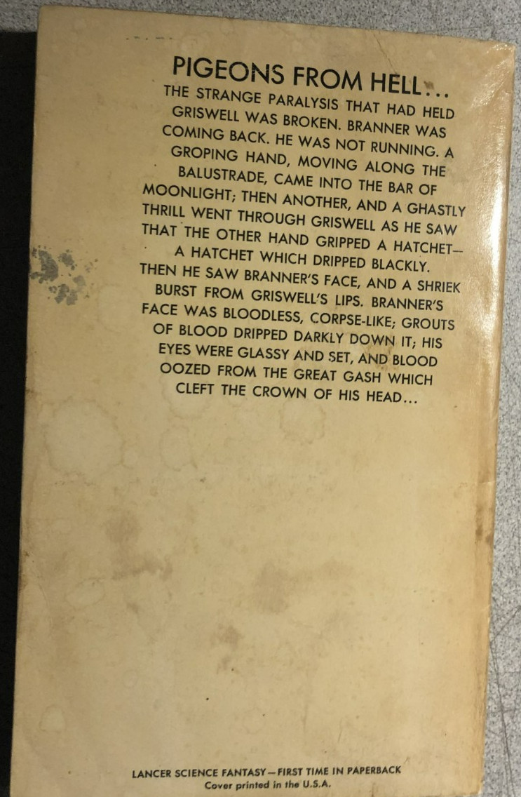 THE DARK MAN and others by Robert E. Howard (Lancer) paperback
