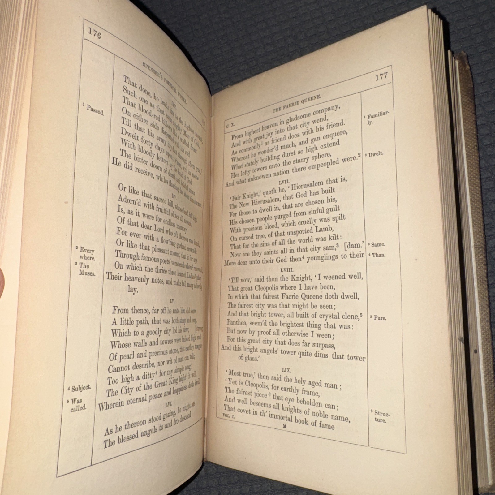 The Poetical Works of Edmund Spenser w/ Memoir & Dissertations 1859 Vol 1