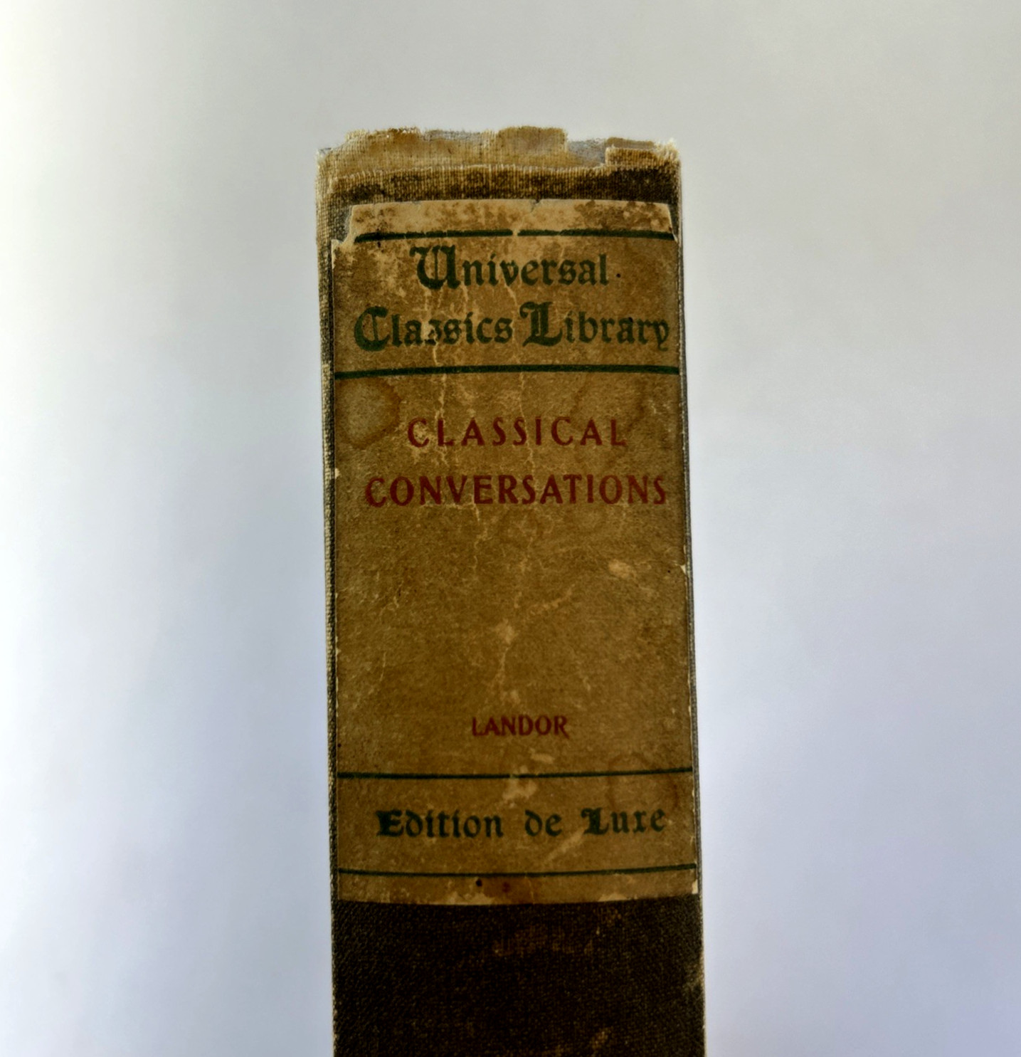 Classical Imaginary Conversations Walter Savage Landor 1901 Illustrated – Uncut