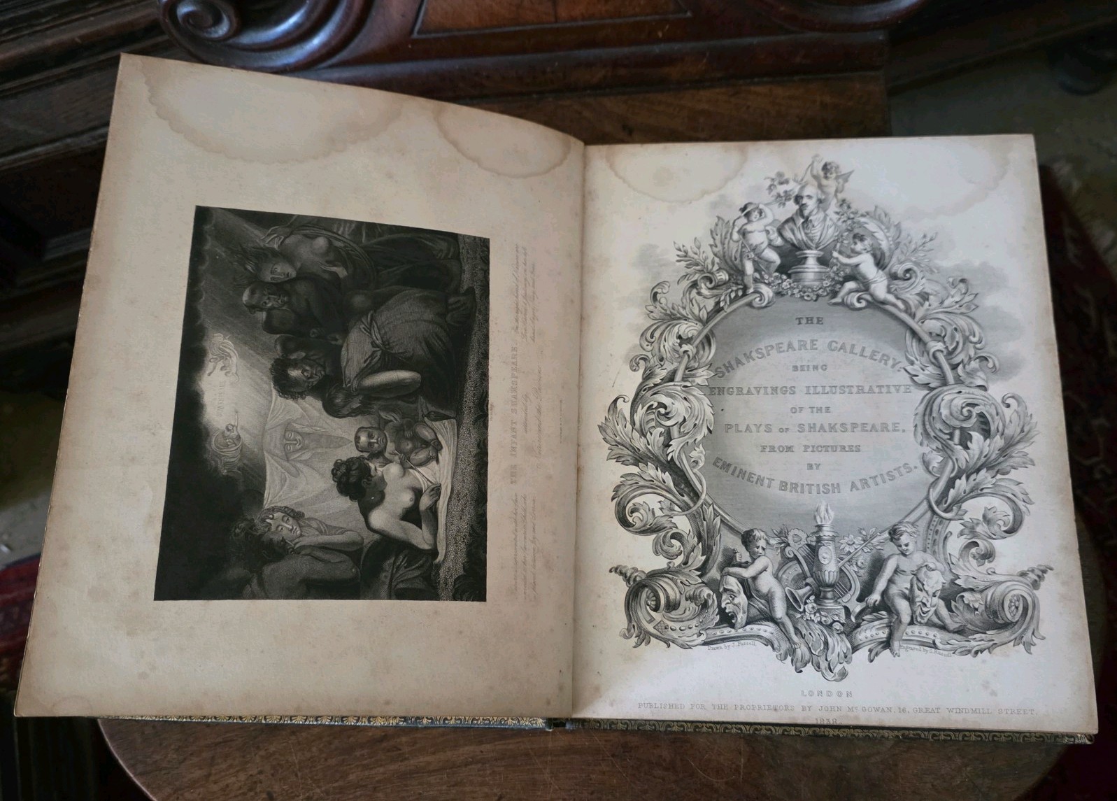 The Shakspear Gallery; Engravings Illustrative Of The Plays Of Shakspeare, 1839