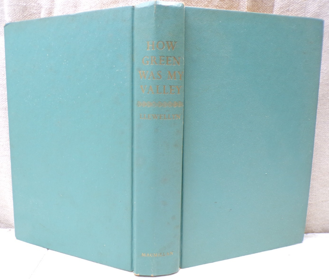 „How Green Was My Valley“ Hardcover By Richard Llewellyn 1940 1st Edition…